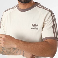 NEW MEN’S ADIDAS ORIGINALS 3-STRIPES CALIFORNIA TEE SHIRT ~SIZE 2XL #JN702