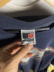 Vintage JNCO Michael Angelo Tee XL 90s Y2K USA Skate Baggy Logo Streetwear Jeans