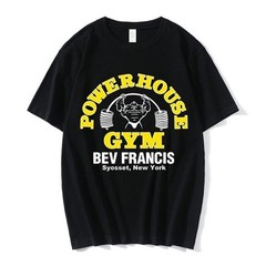 Powerhouse Gym T-Shirt Unisex Fitness Workout Graphic Tee S-5XL