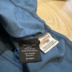 Cody James FR Shirt Mens XL Blue Flame Resistant Long Sleeve NFPA 2112 CAT2