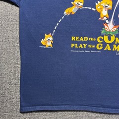 Rare VTG Rocket Fox Bandai Namco Game Promo T Shirt Size XL ShiftyLook Promo