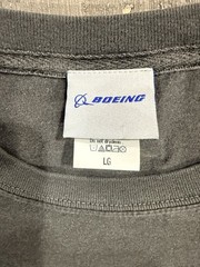 B-17 Flying Fortress T Shirt Gray Mens L / Large Boeing Heritage Collection NEW!