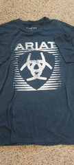 3 MENS XL SHORTSLEEVE TSHIRTS, ARIAT, B&S, CODY JAMES LOT