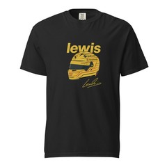Lewis Hamilton #44 Ferrari F1 2026 Helmet T-Shirt Heavyweight Racing Fan Gift