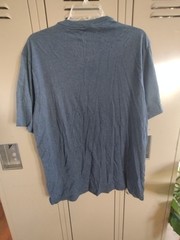 Athletic Works Men’s Short Sleeve L Driworks Moisture Wicking Blue. Nwt