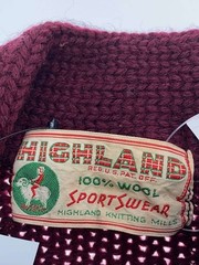 Other Brands HIGHLAND Knit Sweater (Thick) — Wool BRD Solid Color