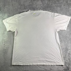 Y2K Nike Swim T-Shirt Mens XL White Graphic Logo Short Sleeve Cotton Sportswear