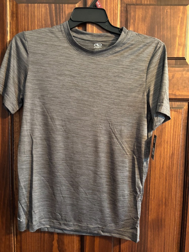 Athletic Works Jersey Tee Shirt DriWorks Material Size Small 34-36 NWT