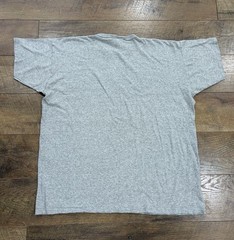 Vintage 80s L.L. Bean Blank Single Stitch T-Shirt Grey XL Cotton Rayon Blend