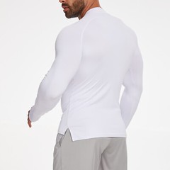 Men’s Quick-Dry Active Sport Top Shirts Quarter Zip Long Sleeve Running Outdoor