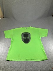 Vintage Spawn 2 Shirt Men XL Green HBO Animated Show Todd McFarlane Comics Movie