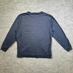 Lands’ End T-Shirt Men’s L Blue Cotton Casual Outdoor Summer Travel Pocket-Tee