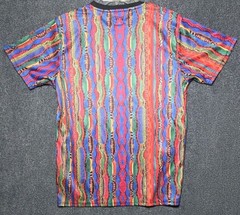 Unique NWT Super Shine Prints by Drill Australian Knit Print Casual Shirt XL