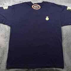 Vintage Mecca USA Taz Tasmanian Devil T-Shirt Mens X-Large Navy Cotton Graphic