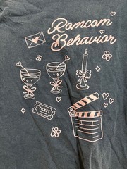 Way to Celebrate Women’s Valentine’s Day Romcom Graphic T-Shirt Sz S,L New