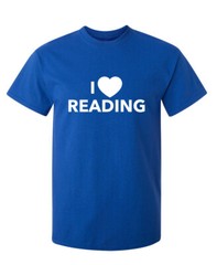 Reading Is Lovely Sarcastic Humor Novelty Super Soft Ring Spun Funny T Shirt