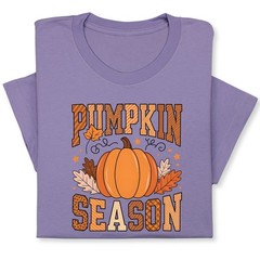 Pumpkin Season Fall T-Shirt, Cute Autumn Thanksgiving Tee Gift