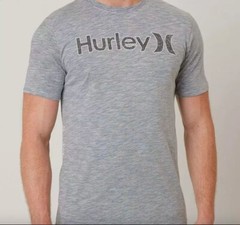 Hurley Mens Gray Ringer T-Shirt One and Only Short Sleeve Casual Top