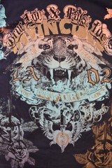 True Love & False Idols Mens TLFI Angel Will Rise Black Shirt NWT S, M, L, XL
