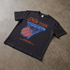 New York Basketball Shirt, Retro NY Hoop Tee, Streetwear Graphic Top