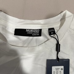 Murano Men’s T-Shirt Slim Fit Short Sleeve Alice Wonderland NWT