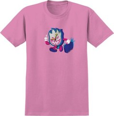 Spitfire Sci-Fi Burning Time T-Shirt – Size: X-Large Azalea Pink