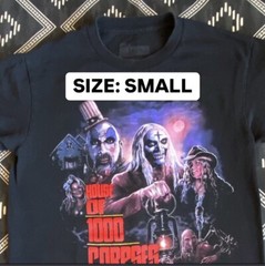 HOUSE OF 1000 CORPSES Licensed Horror T-Shirt. SMALL (NV) FRIGHT RAGS Preowned