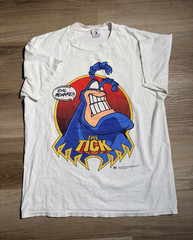 Delta The Tick 90s Double-Sided Graphic Tee single stitch