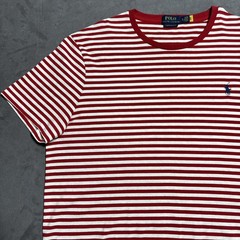 Polo Ralph Lauren Shirt Men’s XL Red White Custom Fit Slim Where’s Waldo
