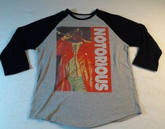 Brooklyn Mint 21 Men Notorious B.I.G. T Shirt New York City Live Aug 3 1995 Sz L