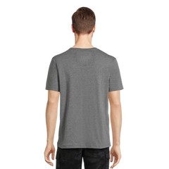 LOT of 2 George Men’s 2XL 50-52 Crewneck Tee with Short Sleeves Grey Heat NEW
