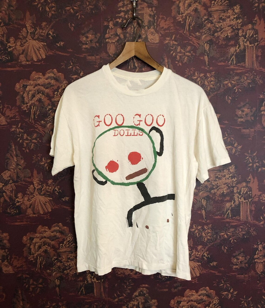 Vtg The Goo Goo Dolls Band For Fans Cotton White All Size Unisex Shirt