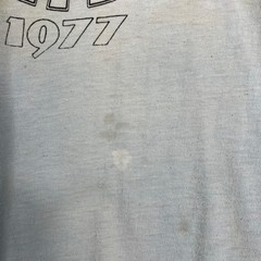 VTG Ann Arbor Hash Bash 1977 T Shirt Fits XS Thin Distressed 420 Protest USA