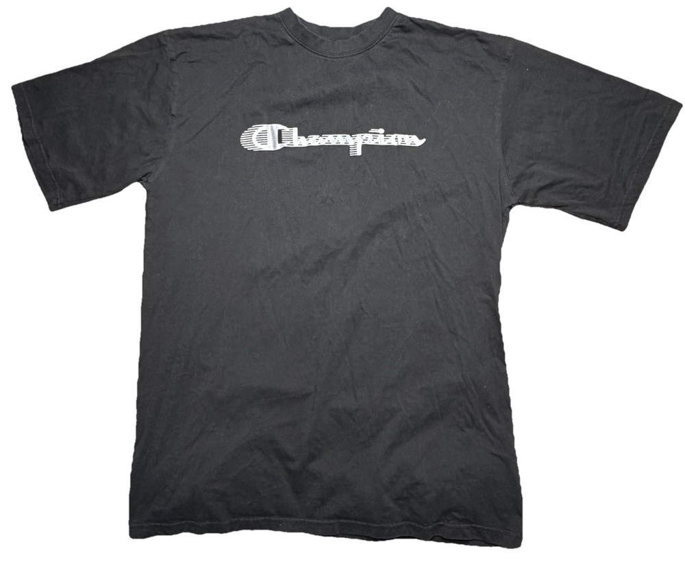 Champion Mens Shirt Big & Tall XLT Crew Neck Athleticwear Short Sleeve Tee