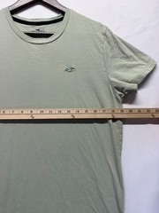 Hollister Must Have Collection T Shirt Mens Medium Light Green Cotton Crew Neck
