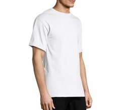 Hanes 5250 Mens Short Sleeve Authentic 100% Cotton Crew Neck Stylish T-Shirt 2XL