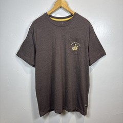 Howler Bros. Hill Country Sliders Brown TShirt Size Large