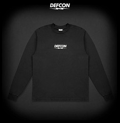 M – DEFCON GROUP HEAVYWEIGHT LONG SLEEVE T-SHIRT BLACK NEW VANS SYNDICATE