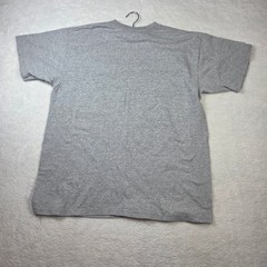 NASCAR Fanatic T Shirt Mens Large Gray Checkered Flag Sports Anvil Graphic Tee