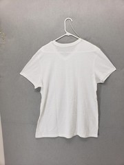Tahari Shirt Mens XL White V Neck Lightweight Basic Tee Short Sleeve Summer Top