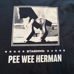Pee Wee Herman Mens XXL Loners & Rebels Club T-Shirt 2 Sided Print Feels So Good