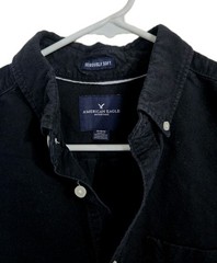 American Eagle Black Shirt For Men, Size Medium