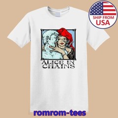 ALICE IN CHAINS Medusa White Size S-5XL