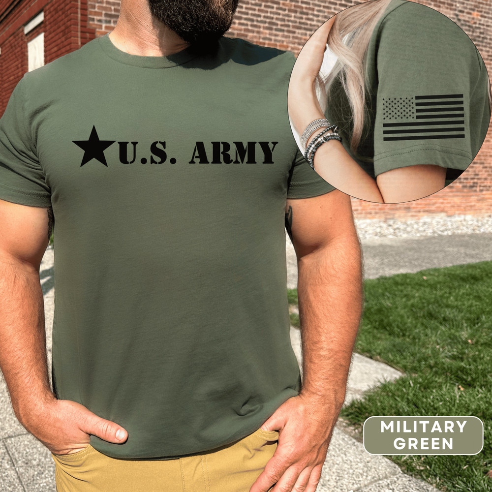 U.S. Army T-Shirt For Veterans, Army Families and Army Supporters