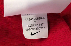 Nike Court Men’s Dri-FIT ADV Textured Tennis Polo – HQ0792 687 – Red – Size: M