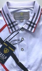 Men’s Luxurious Polo Shirt,Italian Style,Stretch S to 2XL…A17.A