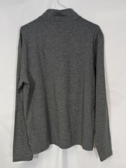 EUC Gerry Heather Gray Quarter Zip Pullover Mens Size Large Athleisure Winter