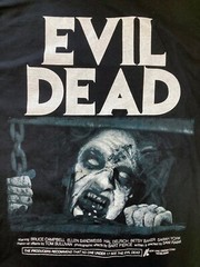EVIL DEAD Horror Film T-Shirt XLARGE 2-Sided Screen-printed Gildan High Quality