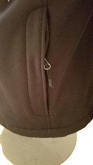 men Nordic track midweight Black Zip up jacket size L