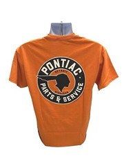 Pontiac Parts & Service Texas Orange T-Shirt